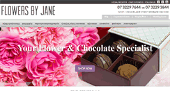 Desktop Screenshot of flowersbyjane.com.au